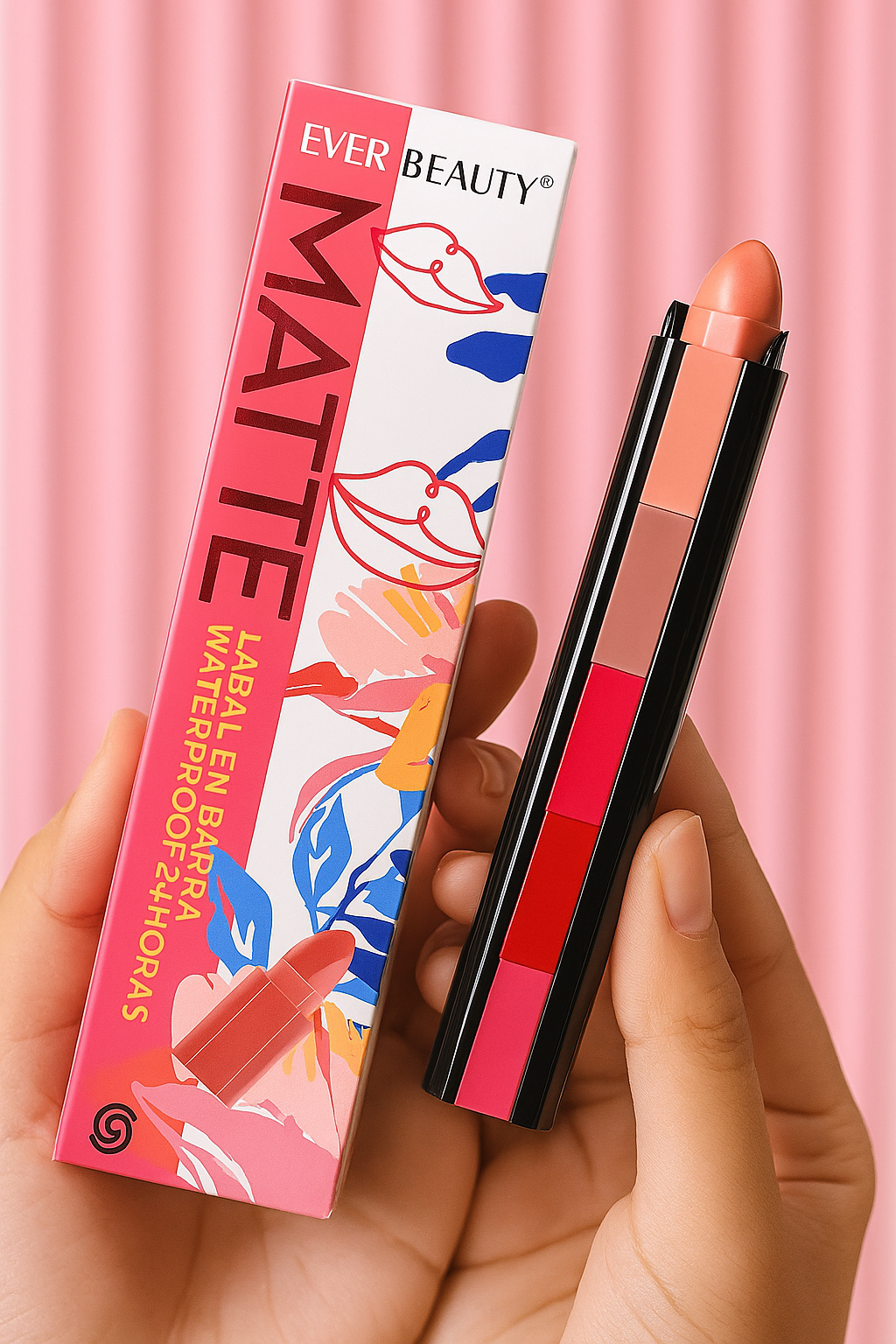 💄 LABIAL EN BARRA 5 EN 1 – Ever Beauty