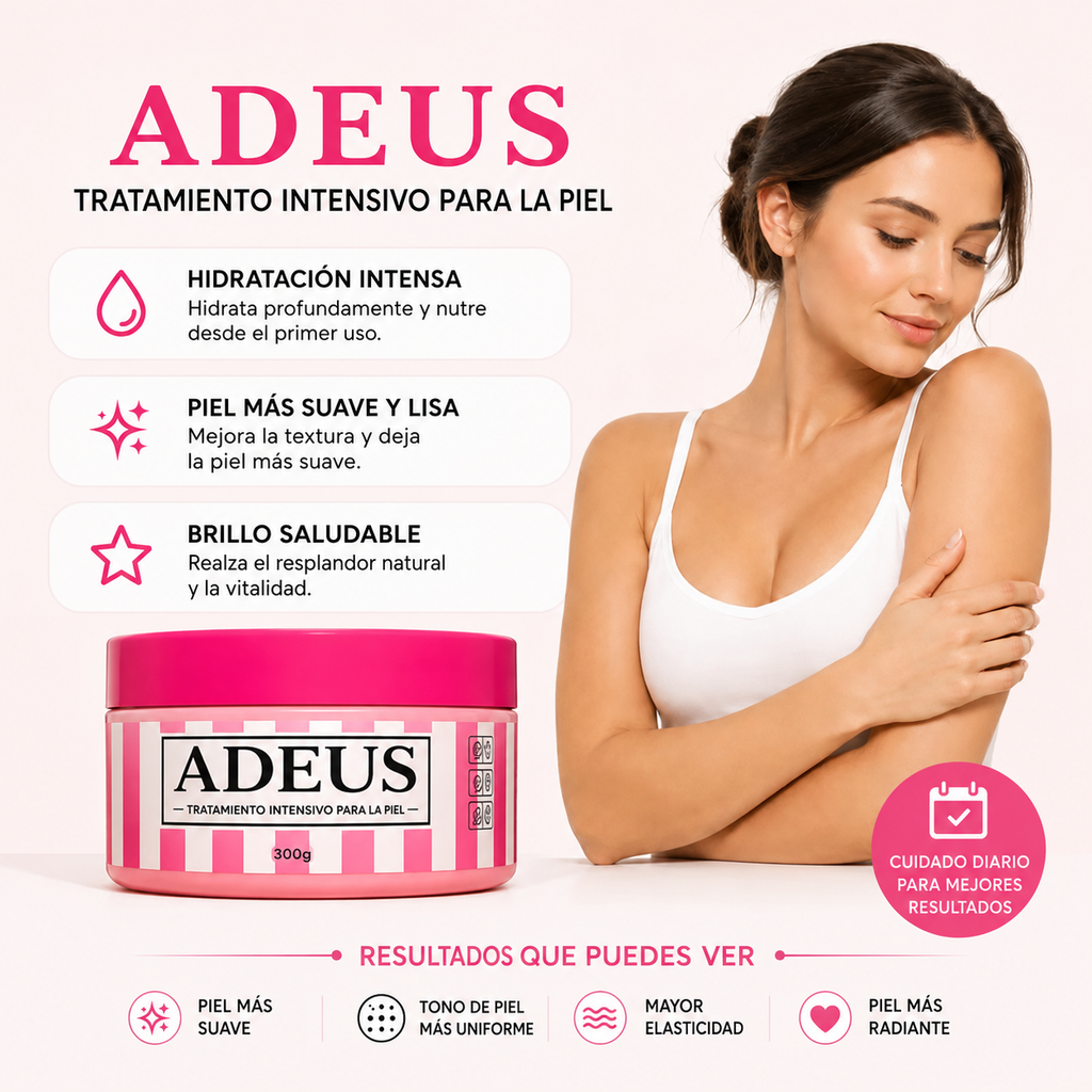 Crema Adeus — Crema Corporal para Celulitis y Estrías