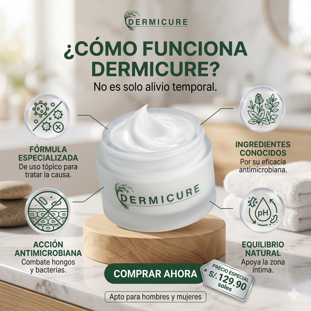 Dermicure: La fórmula más potente para infecciones genitales.