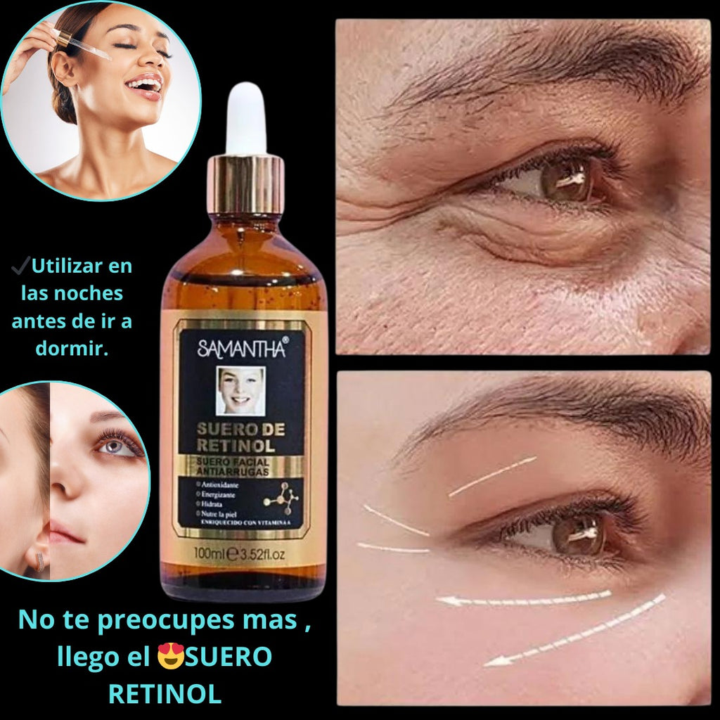 Suero de Retinol Samantha - Antiarrugas 100 ML